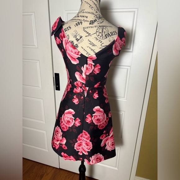 Kate Spade A-Line Rambling Roses Dress - size 00 - Picture 3 of 7